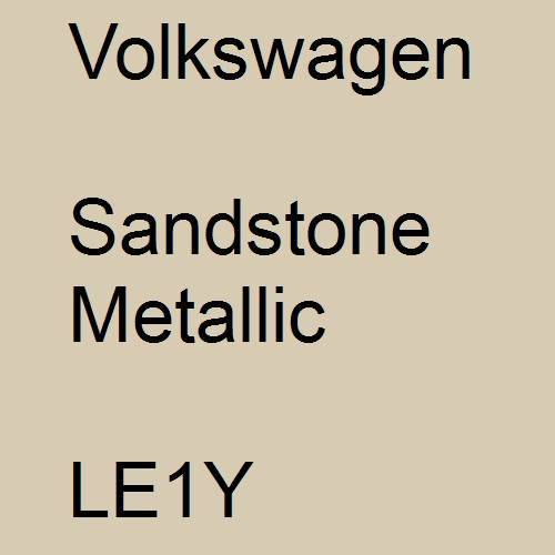 Volkswagen, Sandstone Metallic, LE1Y.